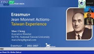 Erasmus+ Jean Monnet Actions (Mr. Marc Cheng, Prof. Dr. M Riaz Shad, Dr. Abiha Zahra)