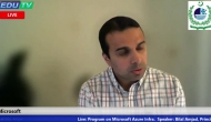 Microsoft Azure Infra.  Speaker: Bilal Amjad, Principal Cloud Solution Architect at Microsoft US.