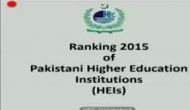 Ranking 2015 Pakistani Higher Education Institution