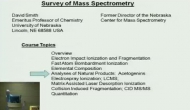 Survey of Mass Spectrometry 3/9/2016